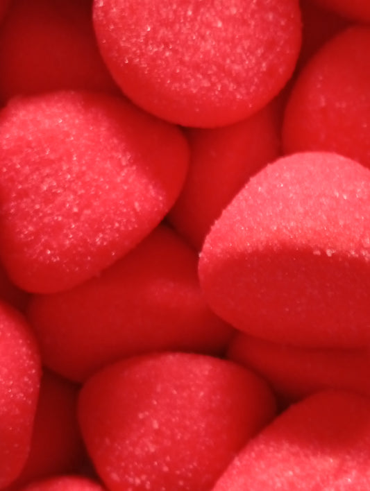 Balle de golf fraise